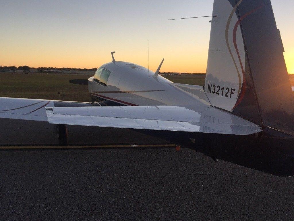 new paint 1967 Mooney M20 E Super 21 aircraft