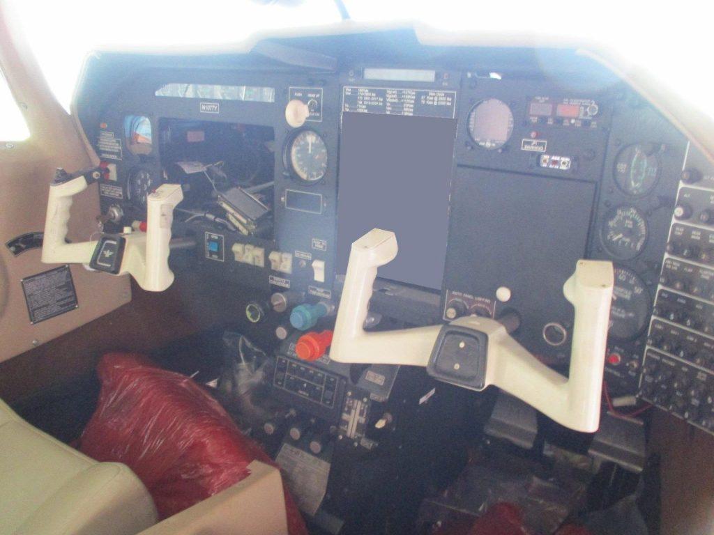 flood damage 1981 Mooney M20K 305 “rocket” aircraft