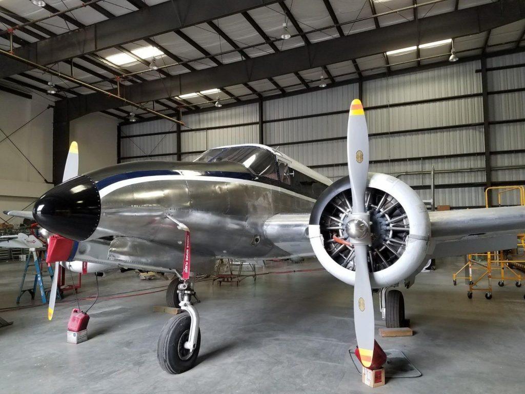 loaded 1952 Beech C 45H Aircraft