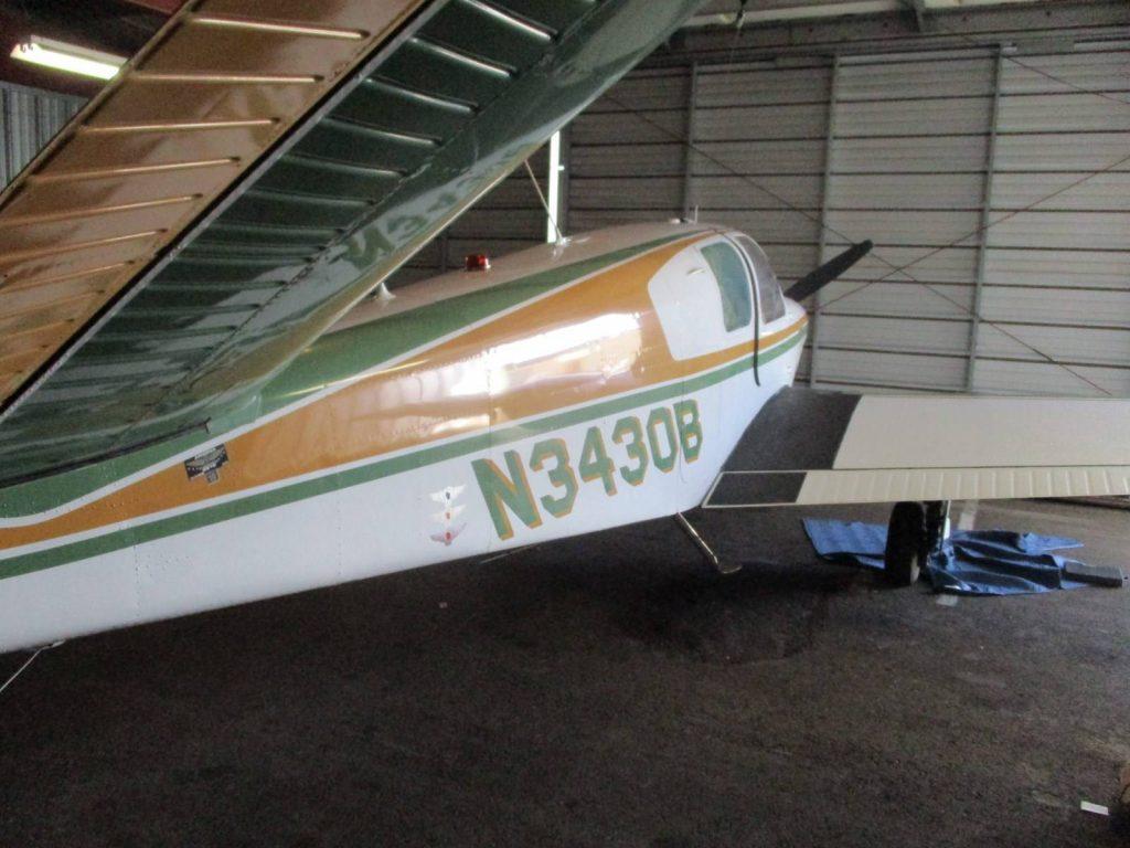 minor damage 1953 Beech D 35 Bonanza aircraft