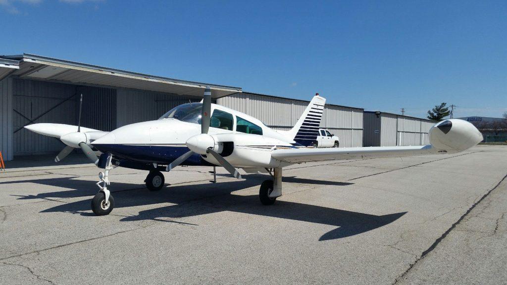 loaded 1974 Cessna 310Q Riley Turbostream aircraft