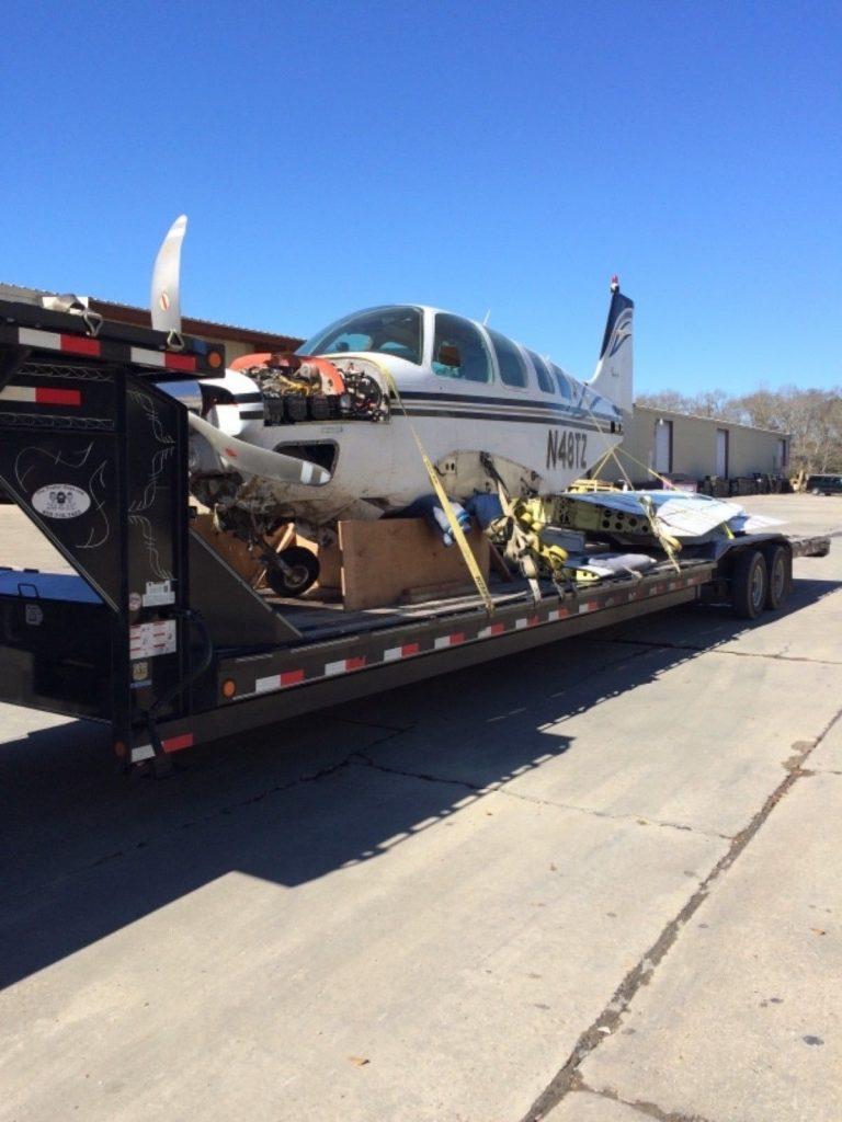 project 1981 Beechcraft A36 Air Conditioned Garmins aircraft