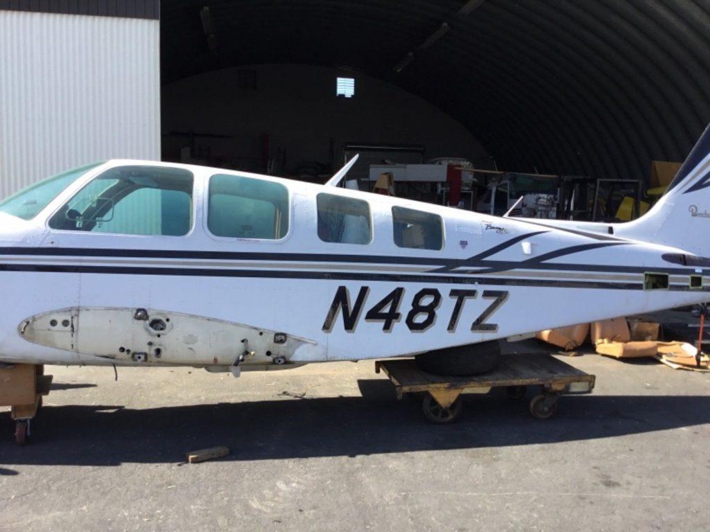 project 1981 Beechcraft A36 Air Conditioned Garmins aircraft