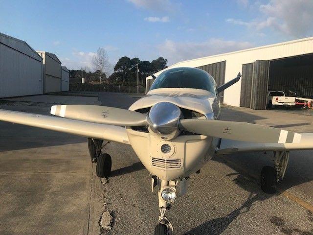 updated interior 1964 Beechcraft S35 Bonanza aircraft