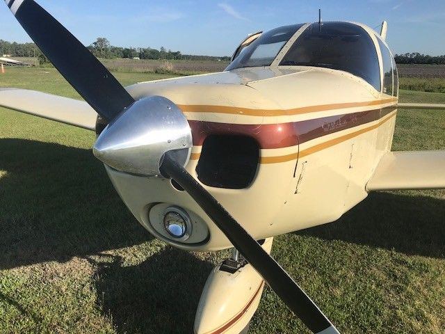 Clean 1965 Piper PA 28 Cherokee aircraft