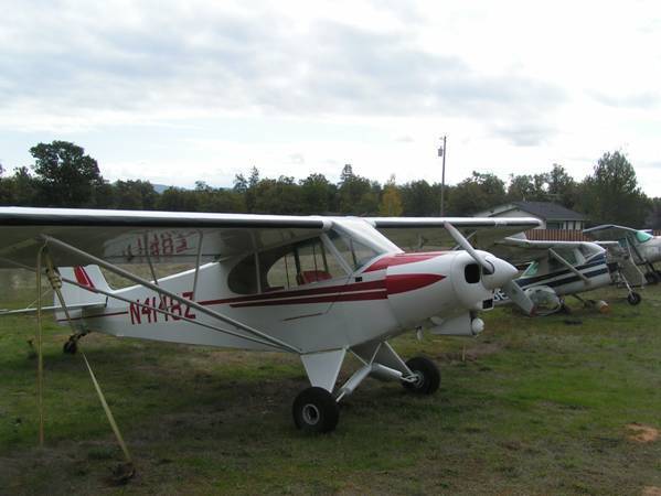 classic bush plane 1965 Piper 180 Super Cub aircraft
