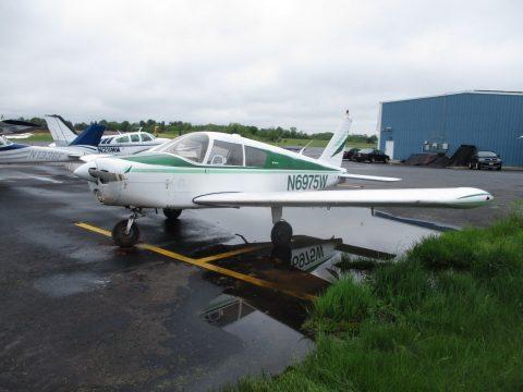 low hours 1965 Piper Cherokee 140 aircraft for sale