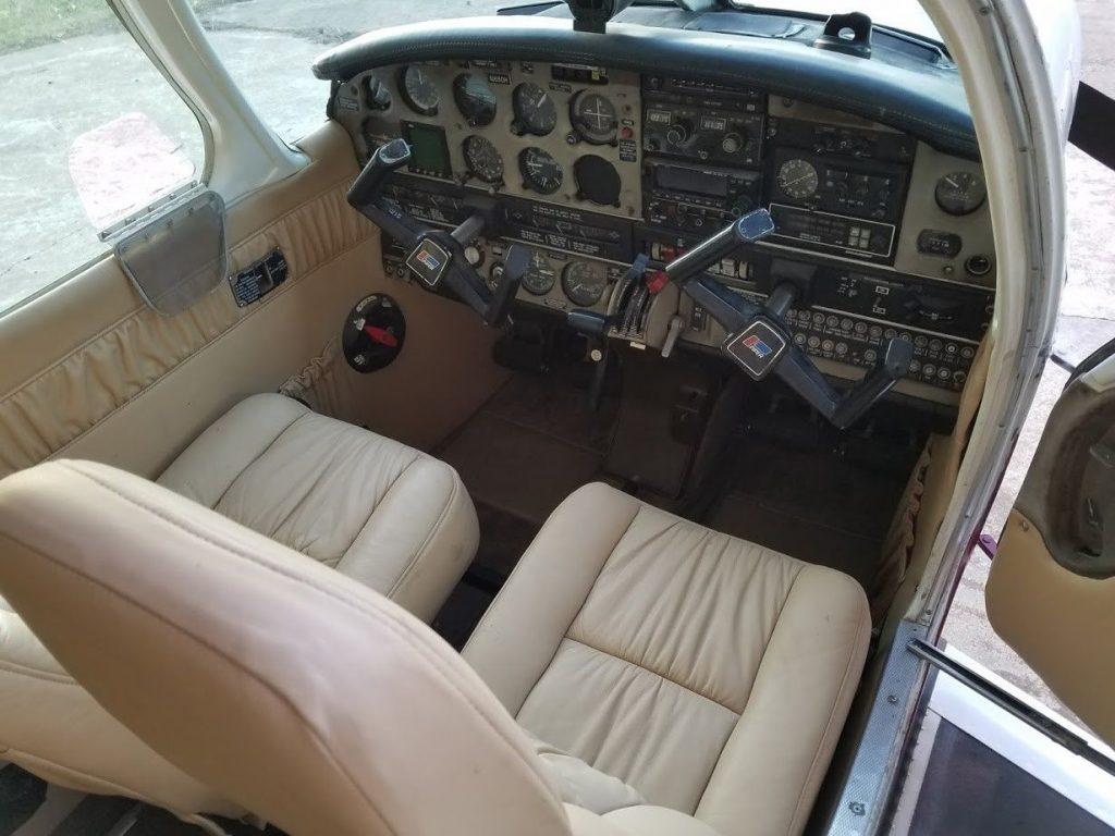 new paint 1977 Piper Turbo Arrow aircraft