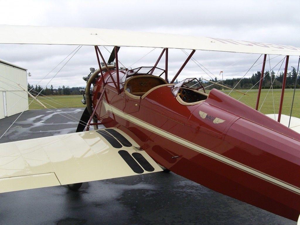 Rare 1929 WACO Taperwing aircraft
