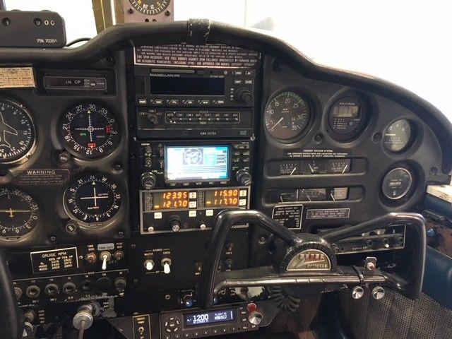 hangared 1967 Piper Cherokee 180 PA aircraft