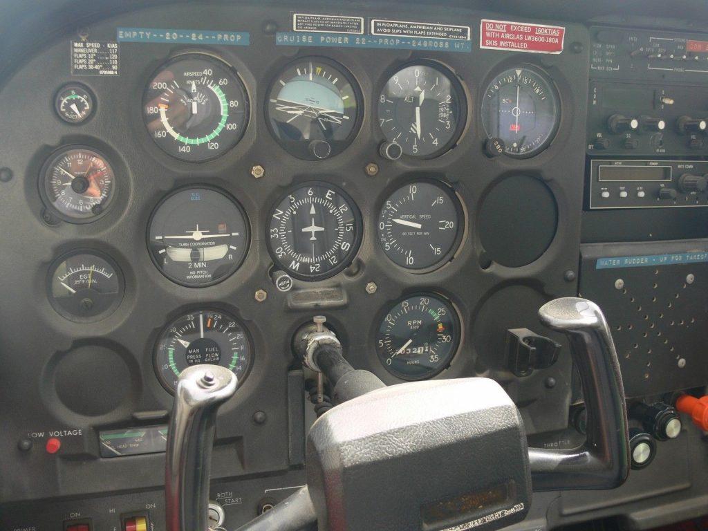 never damaged 1980 Cessna 185 aircraft