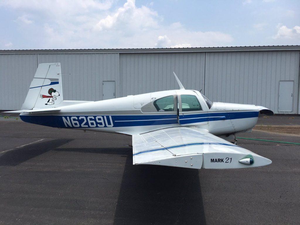 hangared 1962 Mooney M20C Mark 21 Ranger aircraft Aircraft for sale