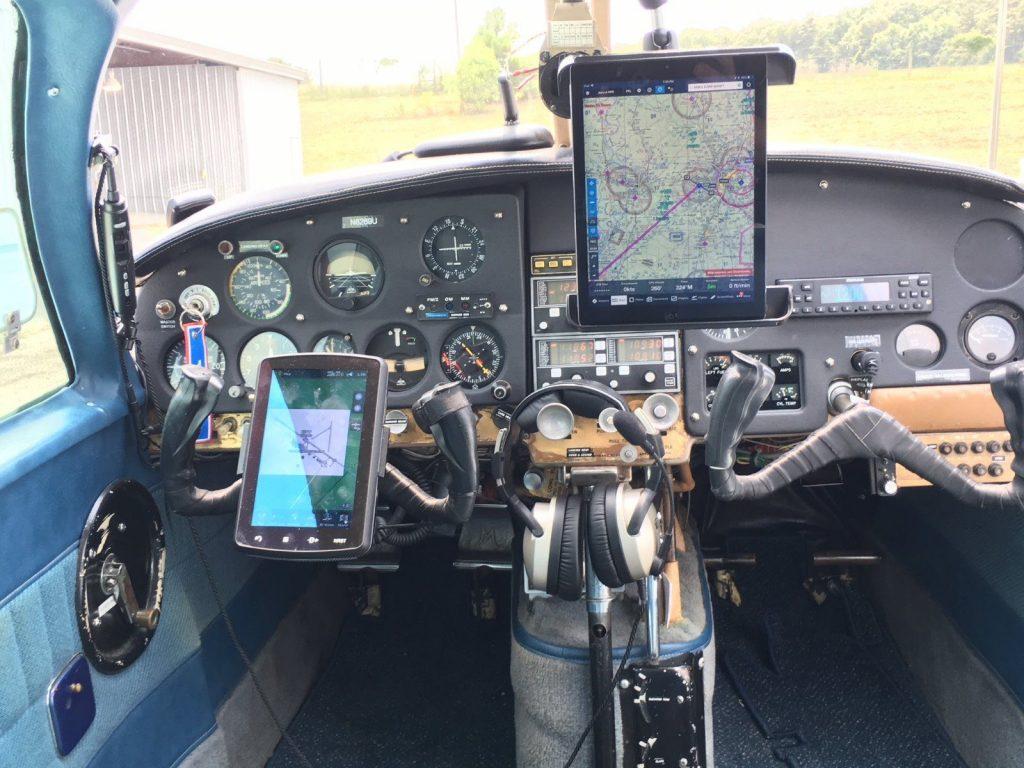 hangared 1962 Mooney M20C Mark 21 Ranger aircraft