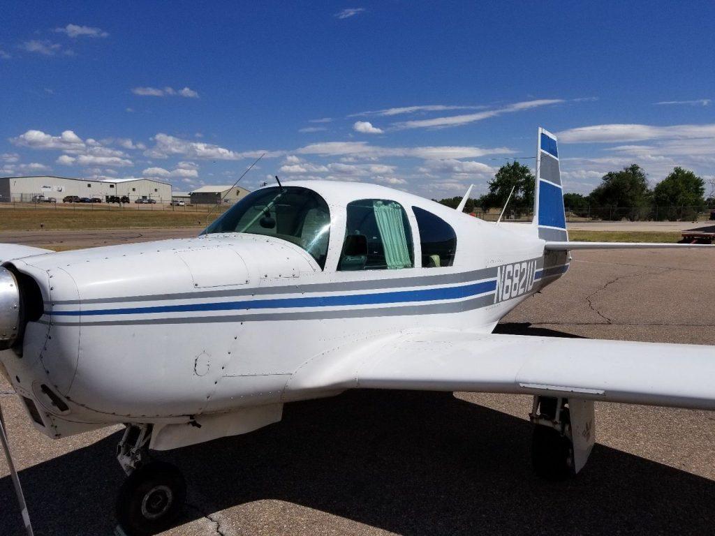 minor damage 1963 Mooney M20C aircraft