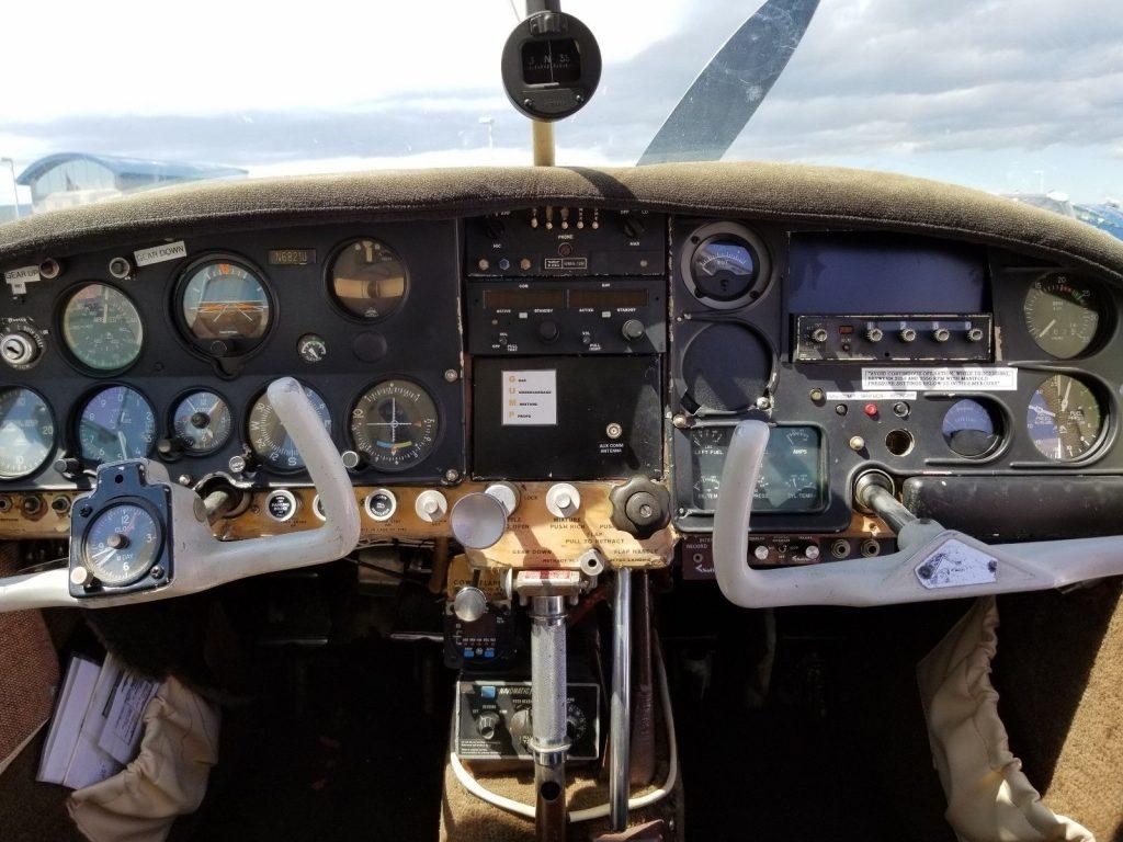 minor damage 1963 Mooney M20C aircraft