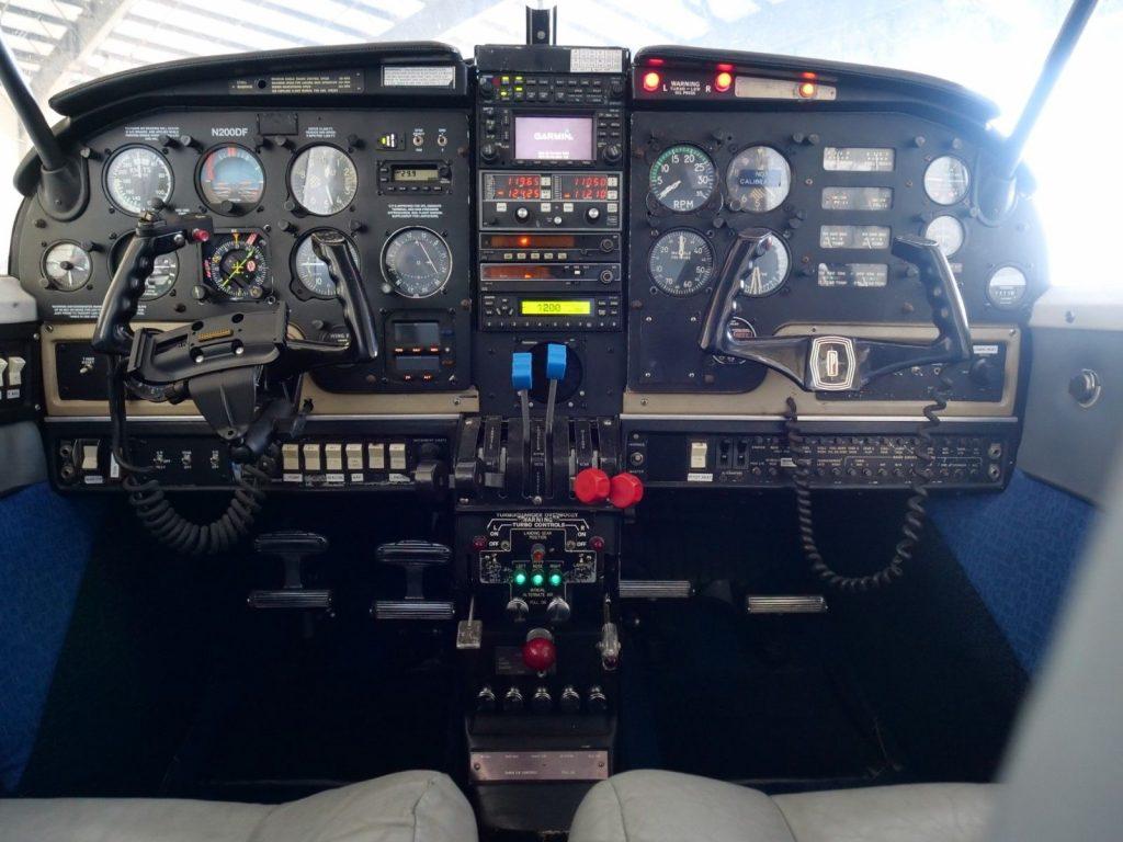 well serviced 1968 Piper Turbo Aztec aircraft