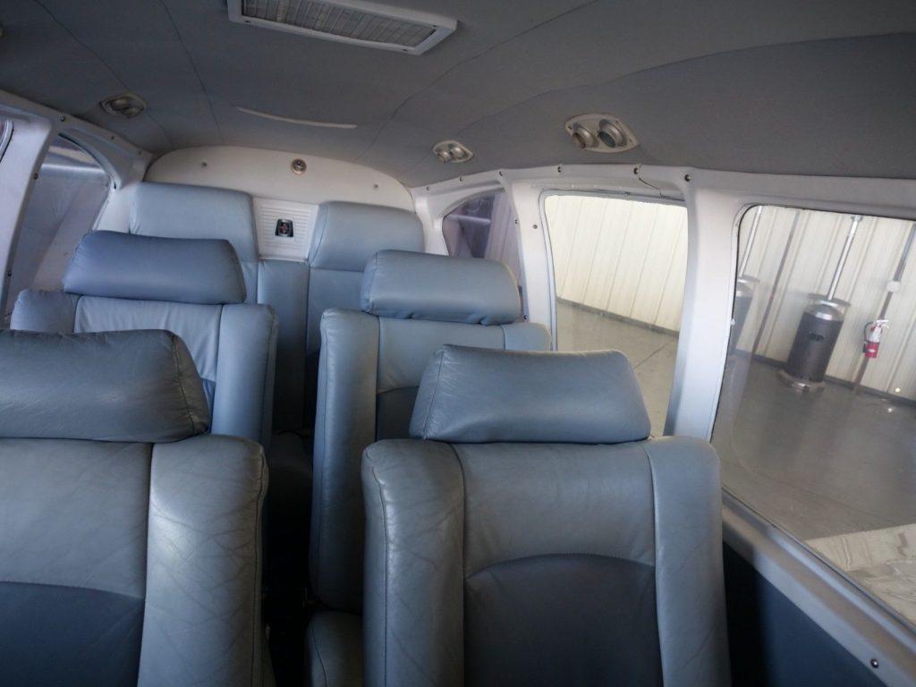 well serviced 1968 Piper Turbo Aztec aircraft