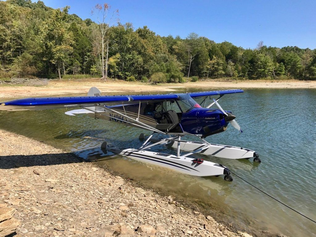 beautiful 2014 Cubcrafters Carbon Cub CC11 160 Amphibious aircraft