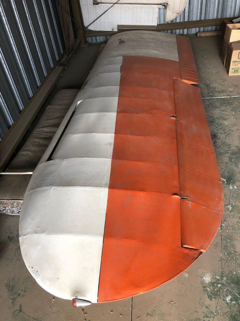 vintage 1947 Stinson Voyager 108 project aircraft