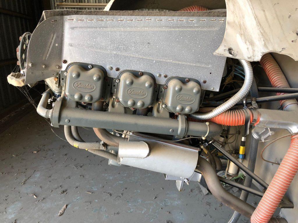 vintage 1947 Stinson Voyager 108 project aircraft