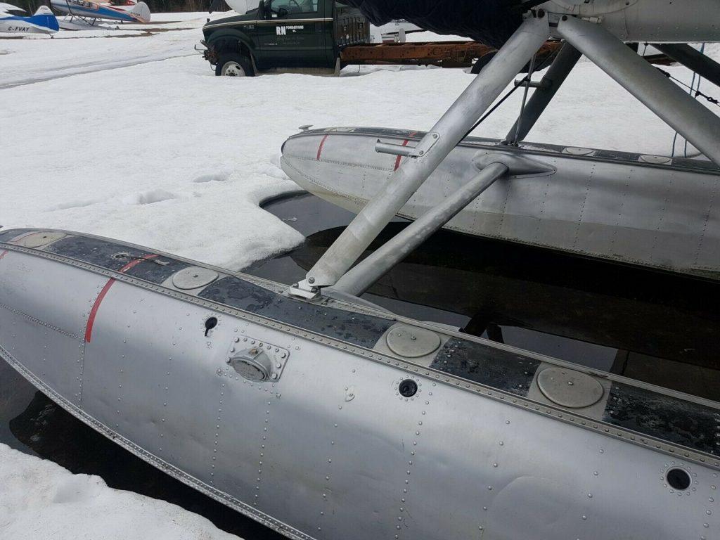 floats equipped 1972 Cessna 180 aircraft