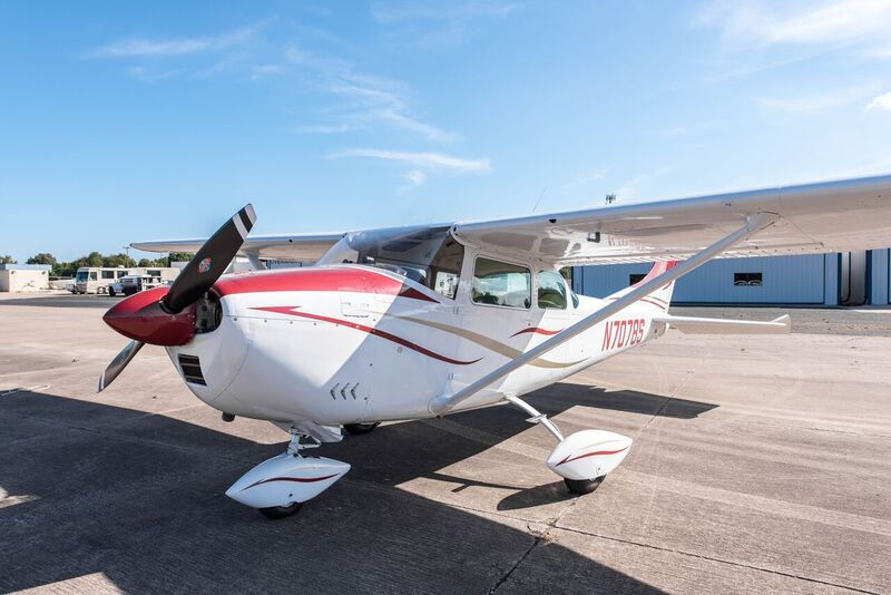 new paint 1962 Cessna 180 aircraft