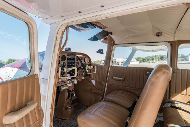 new paint 1962 Cessna 180 aircraft