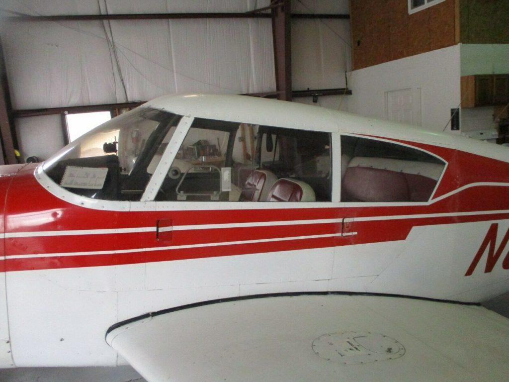 damaged 1963 Piper PA 24 180 Comanche aircraft