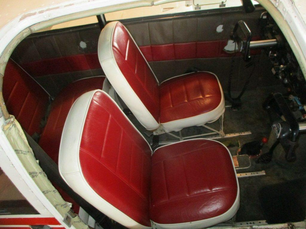 damaged 1963 Piper PA 24 180 Comanche aircraft