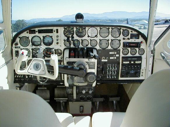 well serviced 1958 Beechcraft 95 Travel Air aircraft
