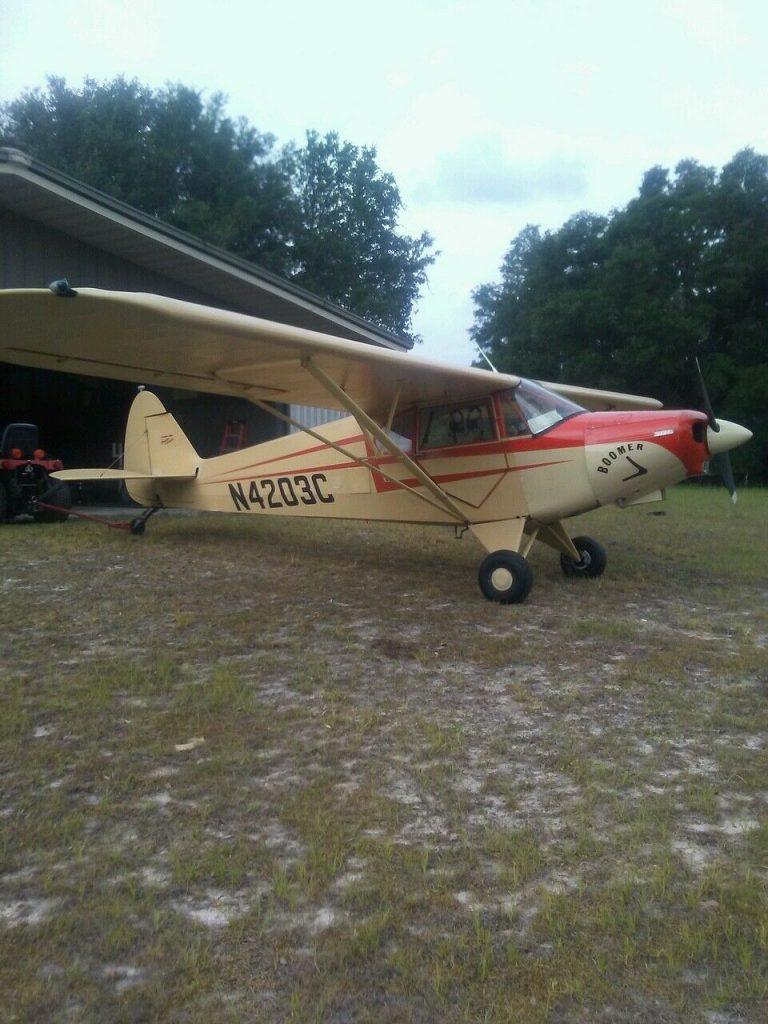 restored 1947 Piper PA 12 Super Cruiser aircraft