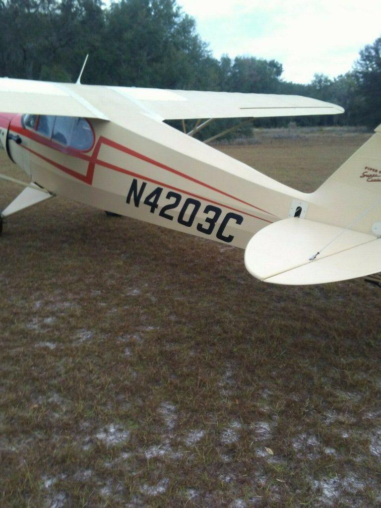 restored 1947 Piper PA 12 Super Cruiser aircraft