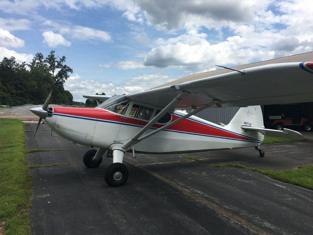 restored 1947 Stinson 108-1 aircraft
