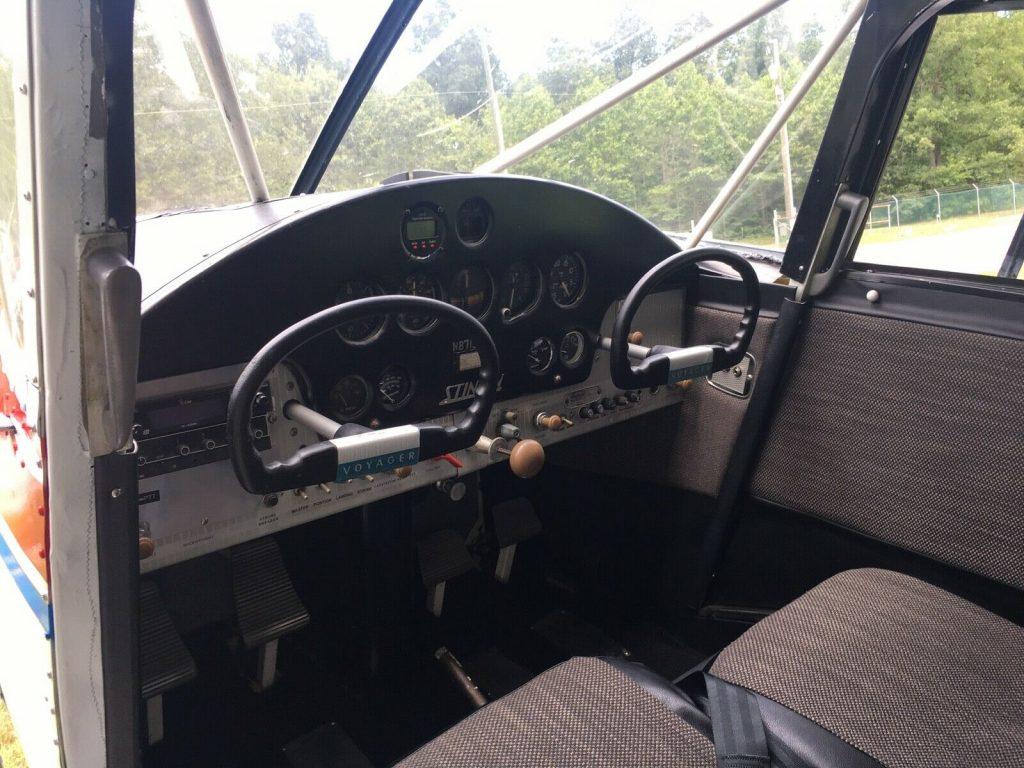 restored 1947 Stinson 108-1 aircraft