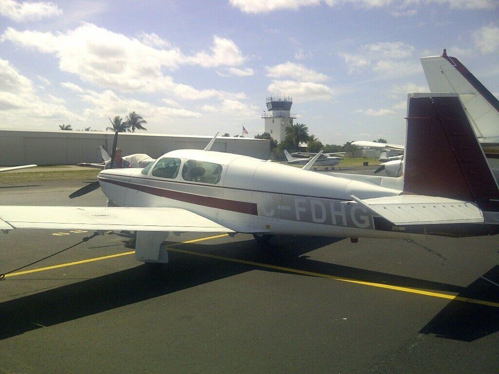 converted 1984 Mooney M 20K aircraft
