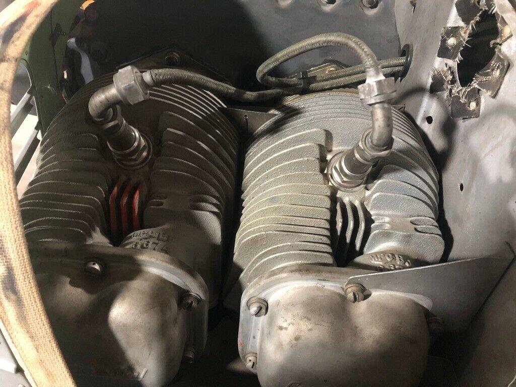 vintage 1947 Cessna 140 aircraft