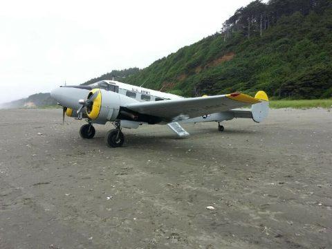 rebuilt 1953 Beechccraft C45H Twin Beech 18 aircraft for sale
