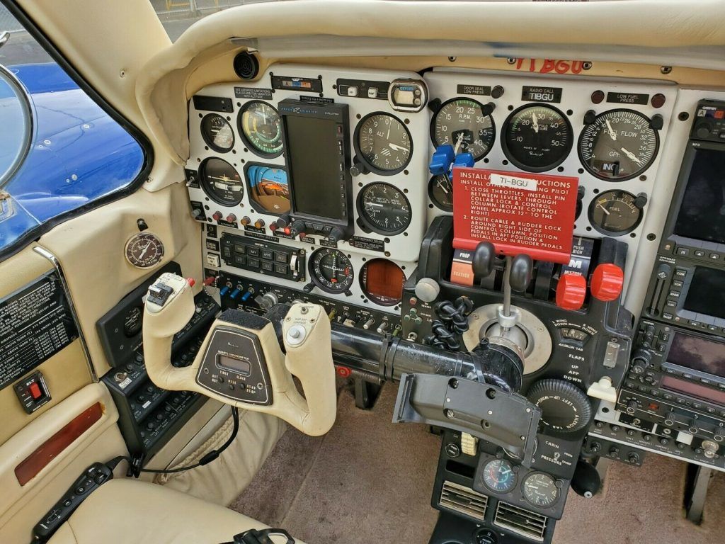 Immaculate 1976 Beechcraft 58P Baron Pressurized aircraft