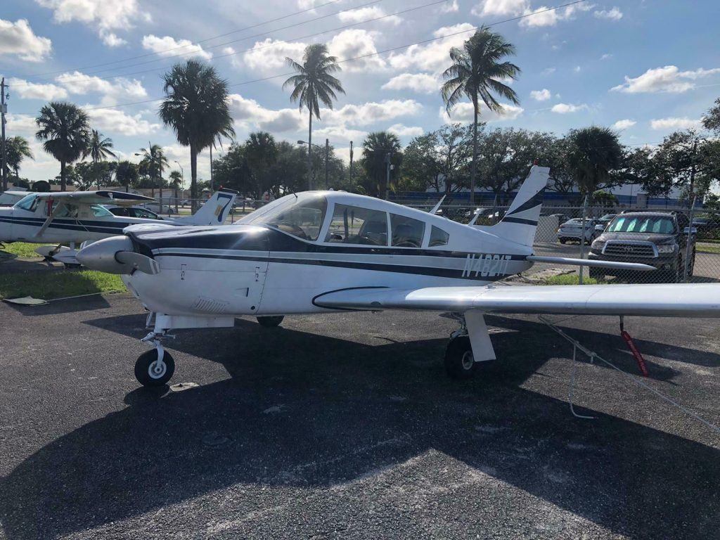 renewed 1972 Piper Arrow II aircraft