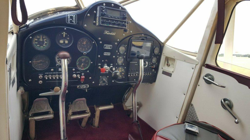 vintage 1939 Fairchild 24 aircraft