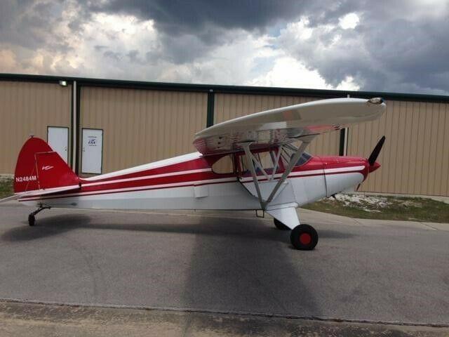 always hangared 1947 Piper PA 12 Supercruiser aircraft