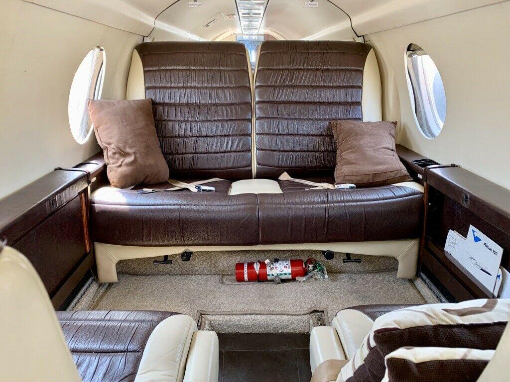 beautiful 1986 Dassault Falcon 100 Jet aircraft