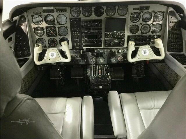 Always Hangered 1973 Beechcraft B60 Duke aircraft