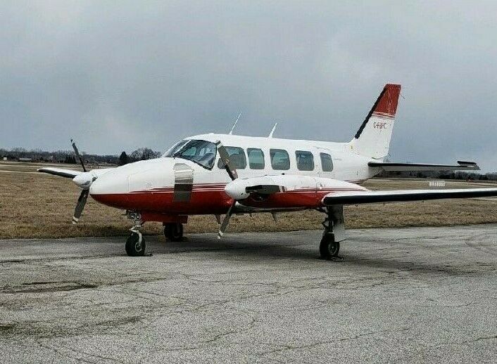 regularly flown 1974 Piper Navajo chieftain Aircraft