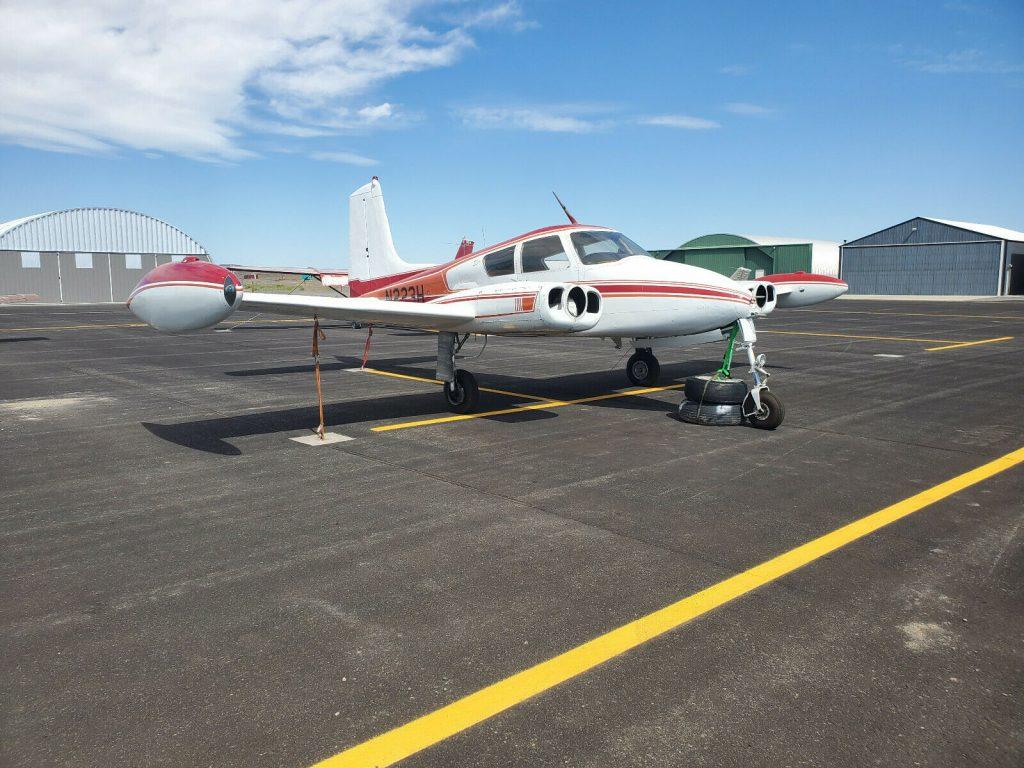 airframe 1956 Cessna 310 aircraft
