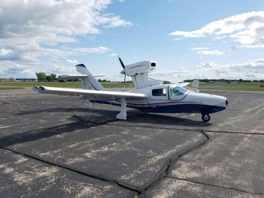 crashed 1983 Aerofab Lake LA4 aircraft