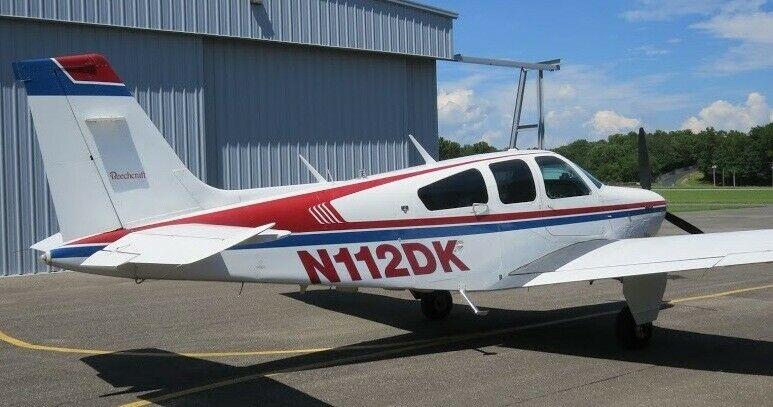 never damaged 1980 Beechcraft F33A Bonanza aircraft