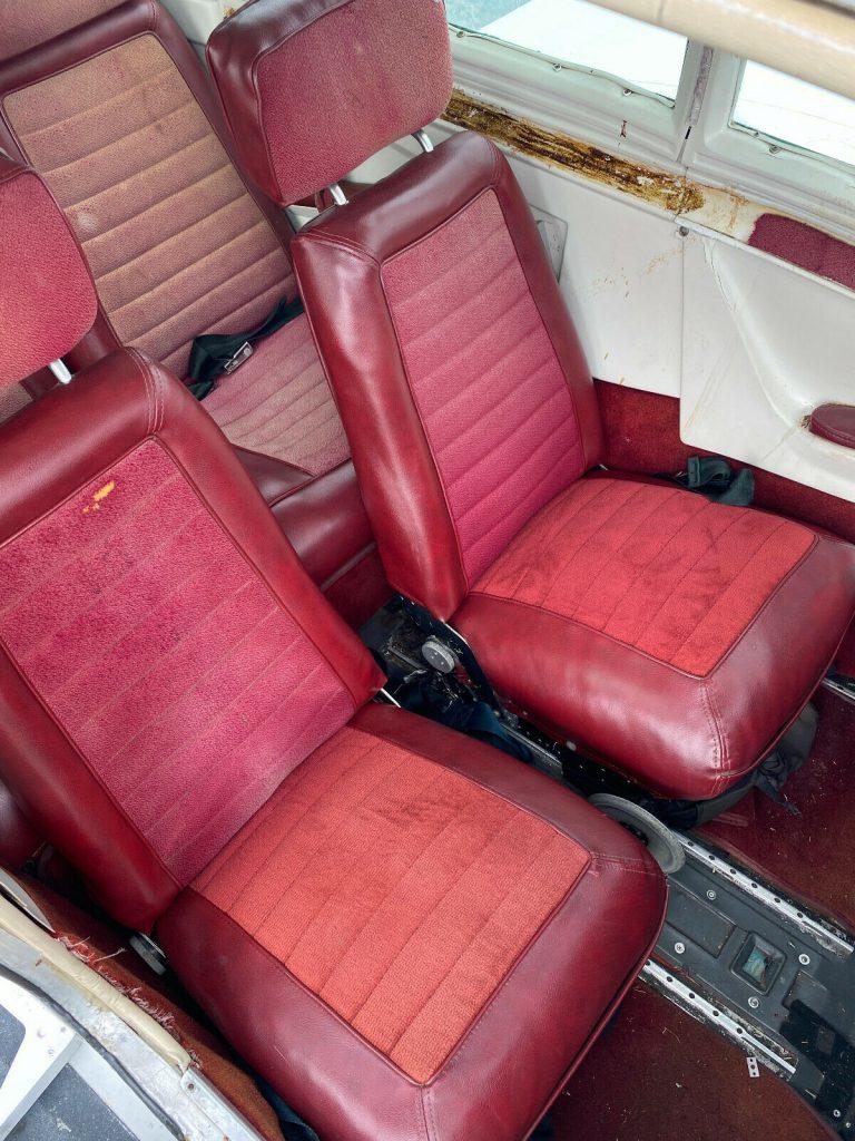 light damage 1975 Mooney M20f aircraft