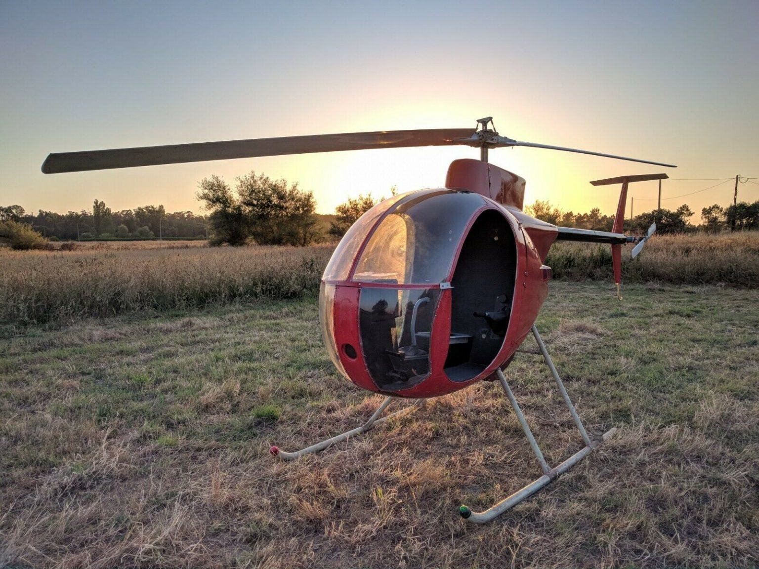 1996 Revolution Mini 500 Helicopter Ultralight with Rotax aircraft