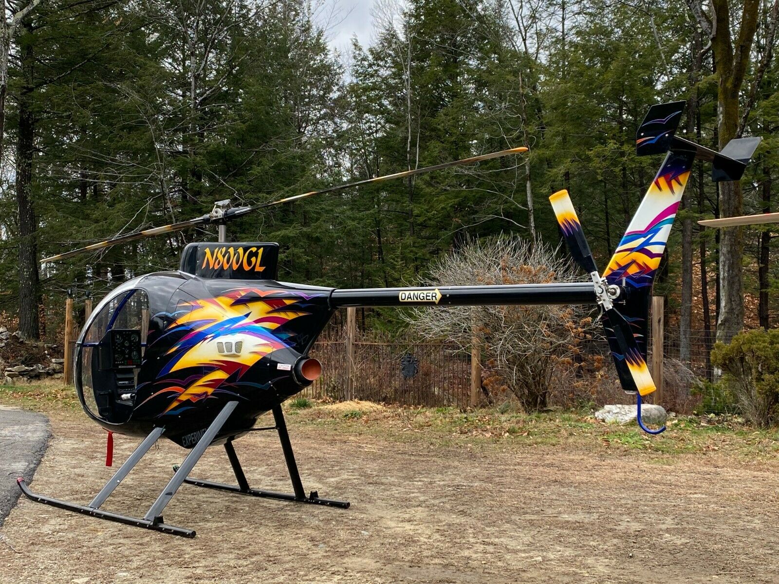 2004 Revolution mini 500 turbine helicopter aircraft [professional